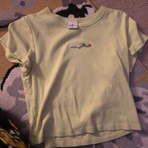 Teddy Fresh beaded logo baby tee